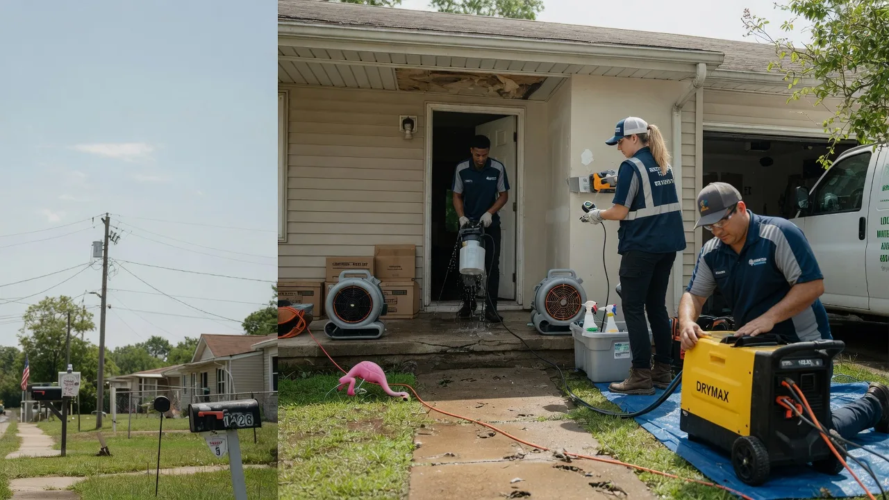 Storm Damage Water Removal in Belmont, MS near me